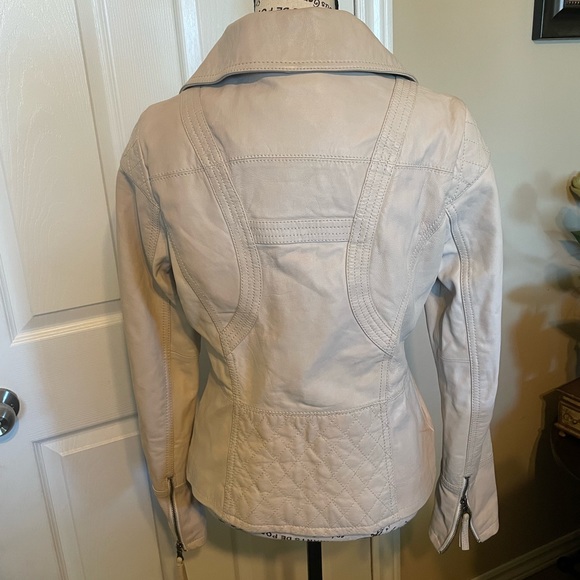 GUESS Leather Jacket - Picture 2 of 5